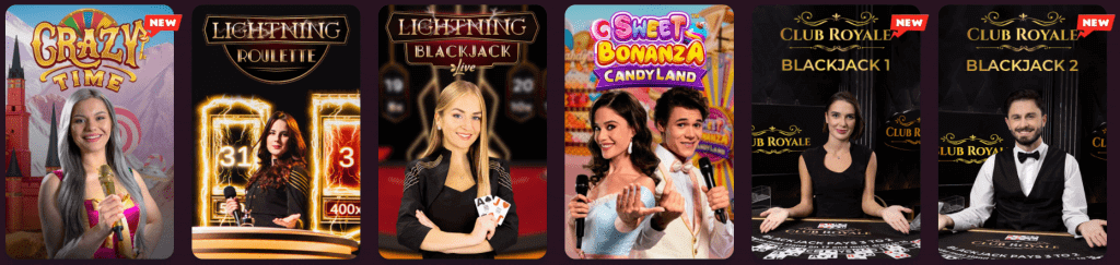 5 gringo live casino games
