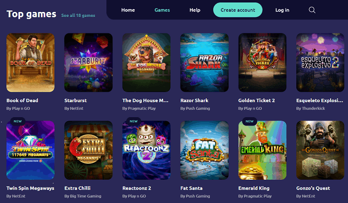 Spinaway casino slot games