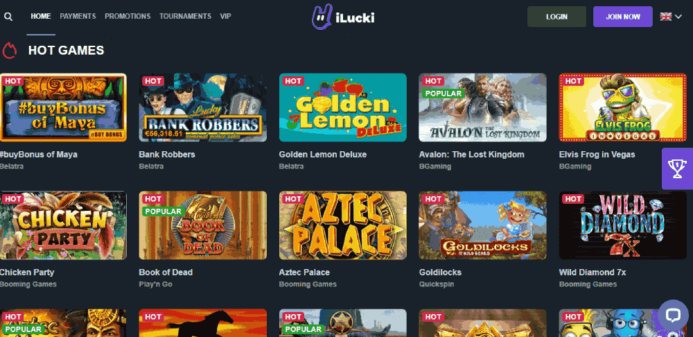 iLucki Casino Games